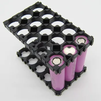 10/20 Vnt 3x5 Ląstelių 18650 Baterijas Stiklinimo Plastiko Laikikliai Spinduliavimo Shell Switcher Pack Naują Atvykimo