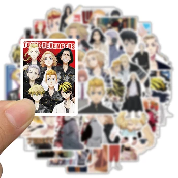 10/50Pcs/pak Anime Tokyo Revengers Decal Lipdukai Vaikams, Žaislas, Telefono Lagaminą Riedlentė Motociklų, Dviračių Vandens Puodelis Nešiojamas kompiuteris