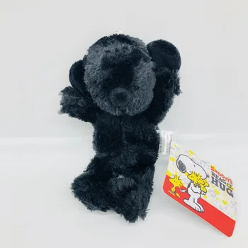 15cm Japonijos Mielas Juoda Snoopy Serijos Super Minkštas Kawaii Pliušinis Pakabukas Lėlės Žaislas Šuo Vaikų Kuprinės Pakabuką Dovanų