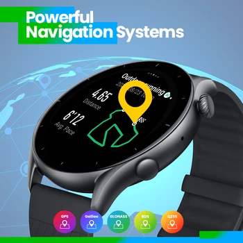 2021 Naujas Amazfit VTR 3 GTR3 VTR-3 Smartwatch Alexa Built-in Klasikinis Navigacijos Karūna Smart Watch 21-dieną, Baterijų, skirtų 