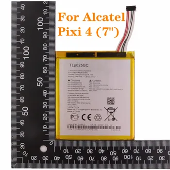 2580mAh TLP025GC Pakeitimo Baterija Alcatel One Touch Pixi 4 (7