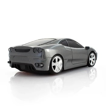 3D Sporto Automobilis sukurtas Belaidės Pelės 1200DPI Žaidimų Pelės, Nešiojamų Mažų Vertus USB Kompiuterio Mause Nešiojamas Žaidėjus, Berniukai, Kids Dovana