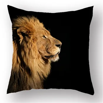 Asmens Pritaikyti lion head high-definition pagalvėlių apvalkalus dizainas