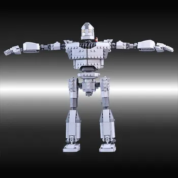 BuildMoc Mechaninė Geležies Milžinišką Robotą Klasikinio Filmo Kūrimo Blokus, Plytas Žaidimas Žaislas Surinkti Modelį Vaikams Gimtadienio Dovana