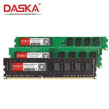 DASKA Naujas 8GB DDR3 4GB 2GB 1600/1333 MHz PC3-12800/10600 Darbalaukio Atminties Plokštė