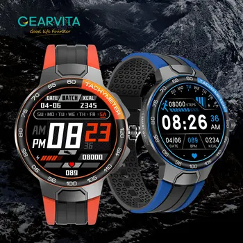 E15 Smart Watch Vyrų Sporto Laikrodžiai IP68 Vandeniui GPS Sekti Širdies ritmą, Kraujo Spaudimą Oro Smartwatch PK P8 GT2