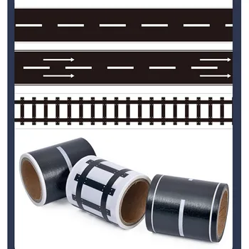 Geležinkelio Kelių Eismo Juosta Washi Tape Lipduką 
