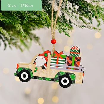 Kalėdinė Dekoracija Kalėdų Medžio Pakabukas Ornamentu 3D Puošmenų Kabinti Naujųjų Metų Šaliai Namų Puošybai 2022 Naujų Spalvų sniego
