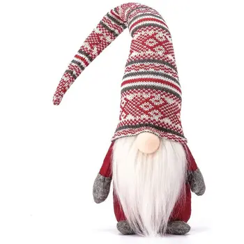 Kalėdų Elf Dekoravimas Ornamentais Padėkos Dienos Dovanos Švedų Nykštukai Tomte Atostogų Gnome Rankų Darbo Beveidis Lėlės
