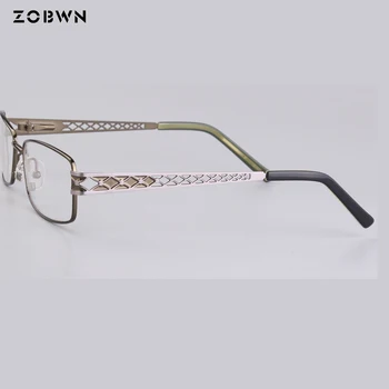 Klasikinis metalo kadrai žmogui moterų quadros marcas Retro Gafas oculos masculino montures de lunette oculos de grau femininos