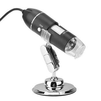 LED Mikroskopu 50X-500X 0.3 MP USB didinamasis stiklas Kompiuterių Su Holde Sąsajos Elektroninių Mikroskopų didinamasis stiklas