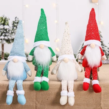 Linksmų Kalėdų Nykštukai Elf Lėlės Kalėdų Dekoro Namų Stalo 2021 Kalėdų Ornamentu Kalėdų Dovanos Gimdymo Navidad Naujųjų Metų 2022