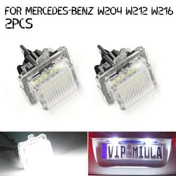 Mercedes-Benz W204 W212 W216 W221 CanBus LED Jokios Klaidos Numeris Licencijos numerio apšvietimo Lemputės Lemputė Baltos Nr. Hyper 