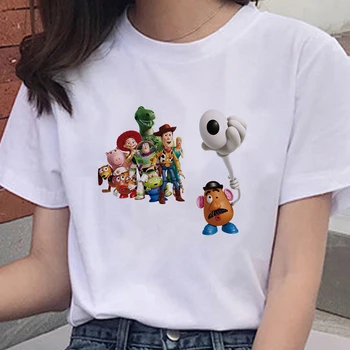 Mr. Potato Head Grafinis Gražių Animacinių filmų marškinėliai Toy Story 