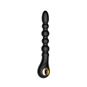 Multi Greičių Vandeniui USB Mokestis Analinis Kaištis Žaislai Pagoda Butt Plug Analinis Granulės Masturbacija Sekso Žaislai, Produktai Vyrams ir Moterims
