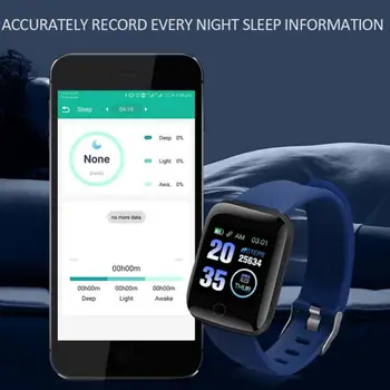 Naujausias 116 Plus Smart Watch Širdies ritmas, Kraujo Spaudimo Monitorius su 