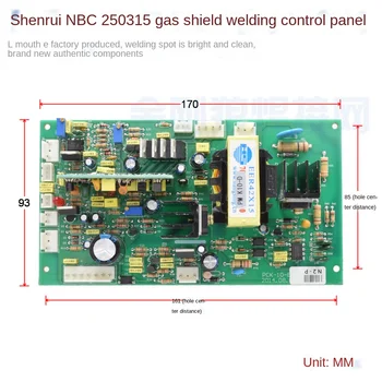 Nbc250 315 MOS Keitiklio CO2 Dujų Ekranuoti Suvirinimo Mašinos Kontrolės Valdybos plokštės