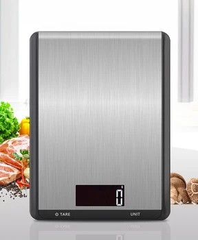Nerūdijančio plieno Platforma 10kg/1g Skaitmeninis Virtuvė Masto Elektroninių Maisto pusiausvyrą maisto ruošimo Priemonės LCD ekranas