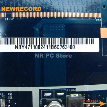 NEWRECORD Acer aspire E1-510 E1-510-2500 Nešiojamas Plokštė Z5WE3 LA-A621P NBY4711002 NB.Y4711.002 DDR3 SR1SG N2820 CPU