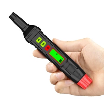 Nešiojamas Dujų Detektorius Pen Nuotėkio Detektorius LCD Nešiojamą Užsiliepsnojančių Degiųjų Gamtinių Testeris su Matomas Garsiniu signalu Stebėti