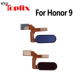 Originalą Huawei Honor 9 Pirštų Atspaudų Jutiklis Home Mygtukas Grįžti Flex Kabelis Pakeisti Honor9 Home Mygtuką