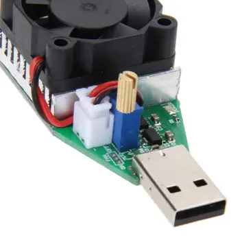 RD 15W Pramoninės Klasės Elektroniniu Apkrovos Rezistorius USB Sąsaja Išleidimo Baterijos Talpa Bandymo Matuoklis su Ventiliatoriumi Reguliuojamas Srovės
