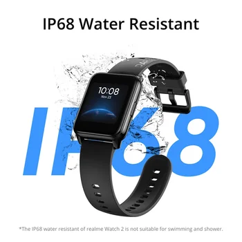 Realme Žiūrėti 2 Smart Watch 90 Sporto Rūšių 12 dienų Baterija Kraujo Deguonies & Širdies ritmo Monitorius IP68 Vandeniui smartwatch