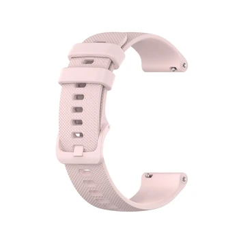Silikono 20mm WatchBand Dirželis -Garmin venu kv. Smartwatch Apyrankės Apyrankės, Skirta -Amazfit GTS 2 Watchstrap diržas