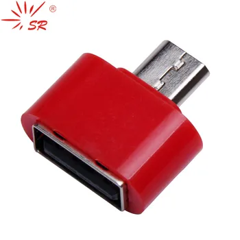 SR 2021 USB Micro USB OTG Adapterio Konverteris 5 Spalvų mobilusis telefonas, Nešiojamas Kompiuteris Notebook