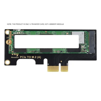 Waveshare PCI-E N. 2 Adapterio Kortelės SSD NVME Protokolo Plėtros Kortelę Palaiko CM4 Tinka Aviečių Pi