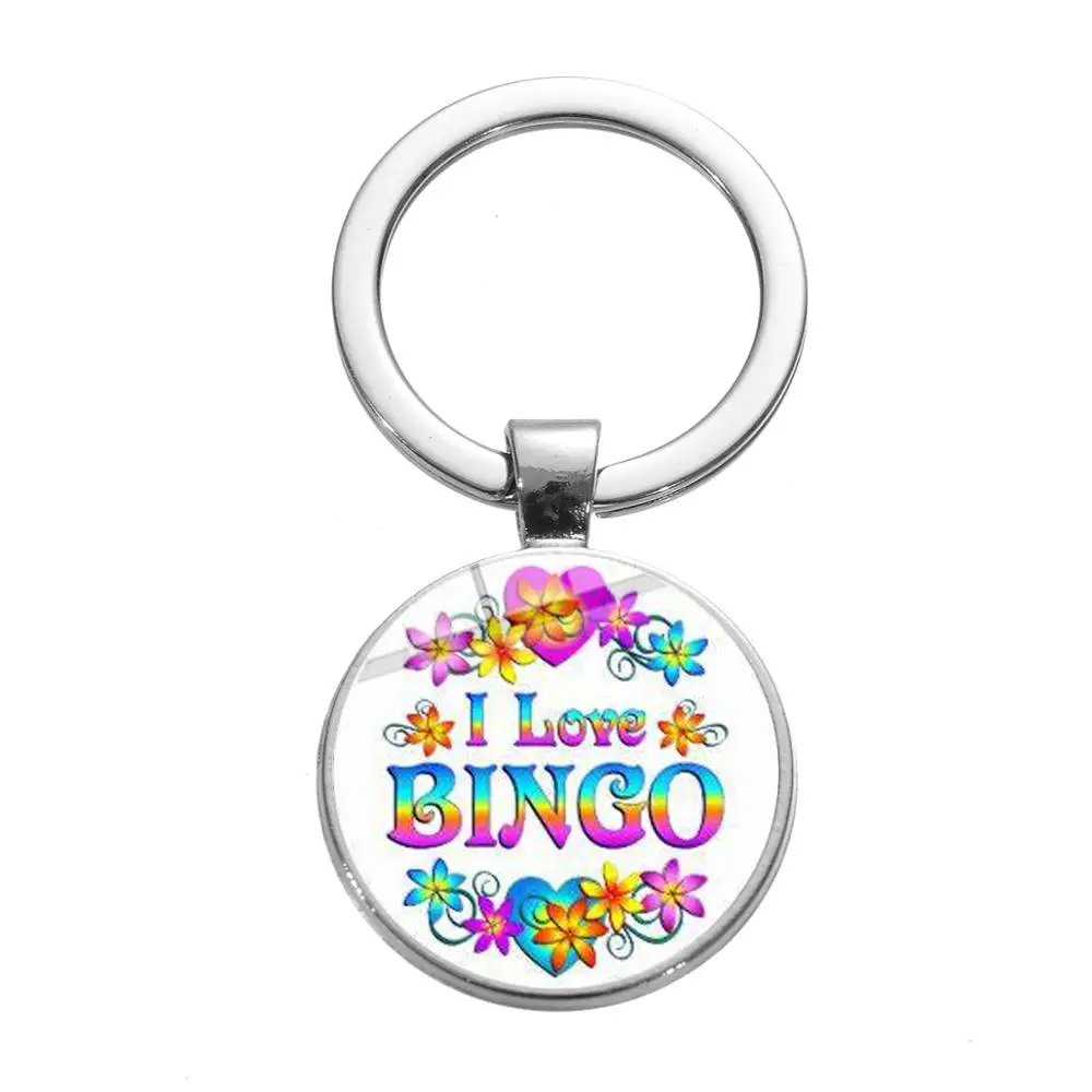 Sian naują kūrybinės man patinka bingo keychain žaidimą, skaitmeninę juokingas animacinių filmų spausdinti žaislai stiklo cabochon perlas key chain | Papuošalų rinkiniai ir daugiau ~ www.algisphoto.lt